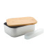 Ferroca silver  stainless steel lunch box 