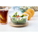 Ruttata transparent naturelle lunch box en verre 