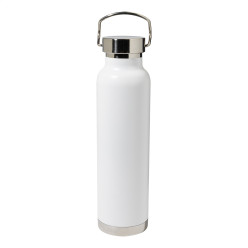 Cuppar blanc  Bouteille isotherme en cuivre 