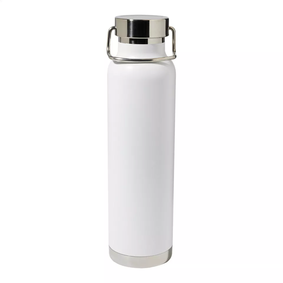 Cuppar blanc  Bouteille isotherme en...