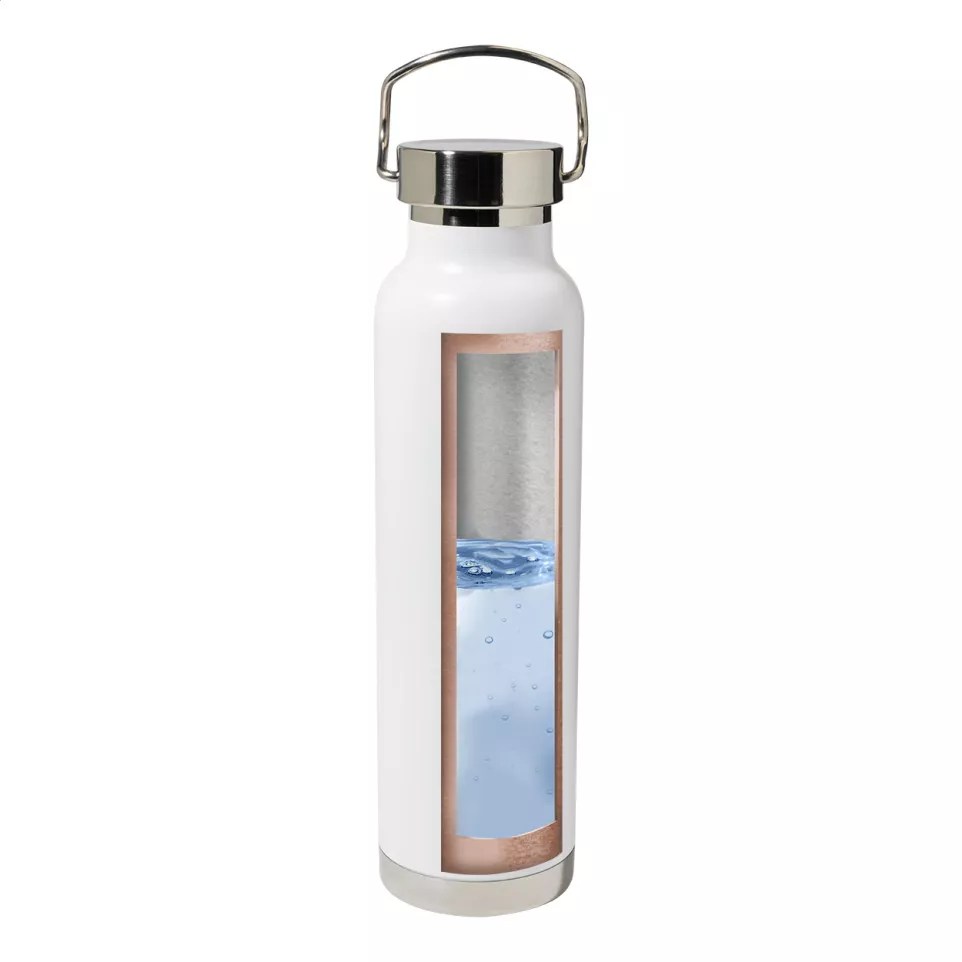 Cuppar wit  koper geïsoleerde fles 