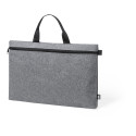 Slidox ash grey  RPET document bag 