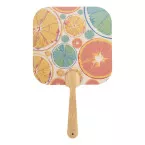Digibreeze Eco natural  custom hand fan 