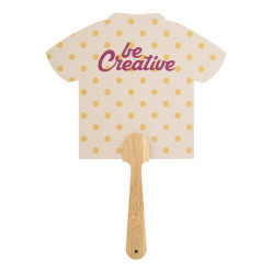 Digibreeze Eco natural  custom hand fan 