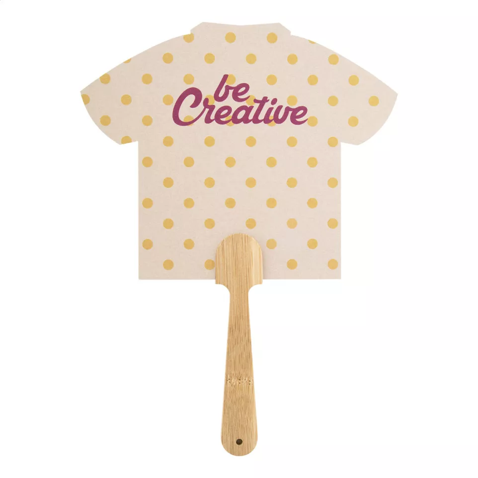 Digibreeze Eco natural  custom hand fan 