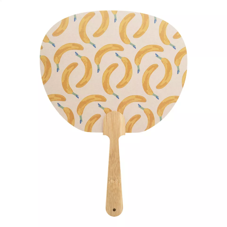 Digibreeze Eco natural  custom hand fan 