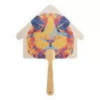 Digibreeze Eco natural  custom hand fan 