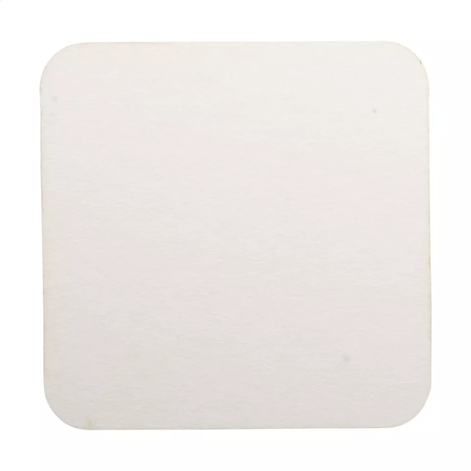 CreaPint blanc  dessous de verre, carré 