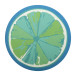 CreaPint blanc  dessous de verre, rond 