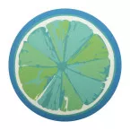 CreaPint blanc  dessous de verre, rond 