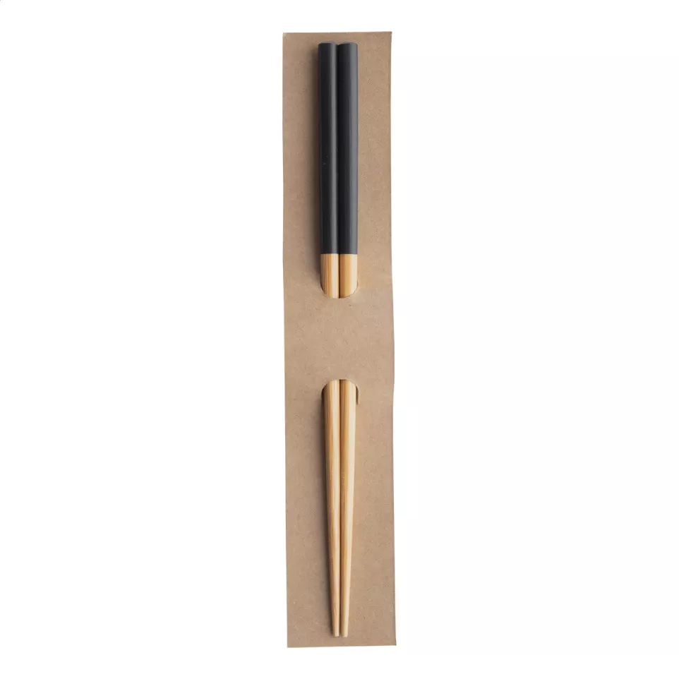 Sinicus black natural bamboo chopsticks 