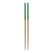 Sinicus vert naturelle baguettes en bambou 