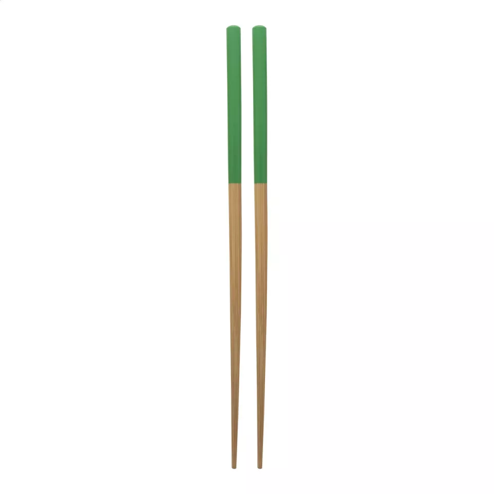 Sinicus green natural bamboo chopsticks 