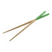 Sinicus vert naturelle baguettes en bambou 