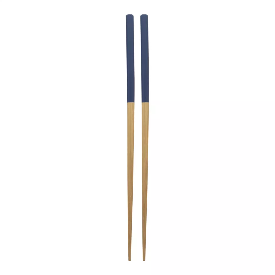 Sinicus blue natural bamboo chopsticks 