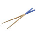 Sinicus blue natural bamboo chopsticks 