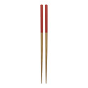 Sinicus rouge naturelle baguettes en bambou 