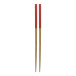 Sinicus red natural bamboo chopsticks 