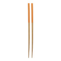Sinicus orange naturelle baguettes en bambou 