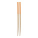 Sinicus orange natural bamboo chopsticks 