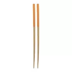 Sinicus orange naturelle baguettes en bambou 