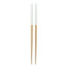 Sinicus blanc naturelle baguettes en bambou 
