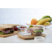 Vittata transparant natuurlijk glazen lunchbox 