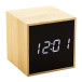Boolarm natural  bamboo alarm clock 
