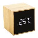 Boolarm natural  bamboo alarm clock 