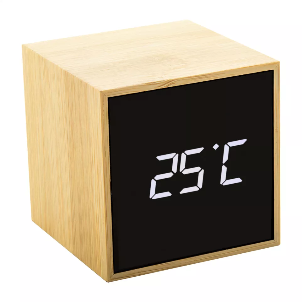 Boolarm natural  bamboo alarm clock 