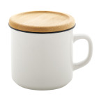 Cybele white  porcelain mug 