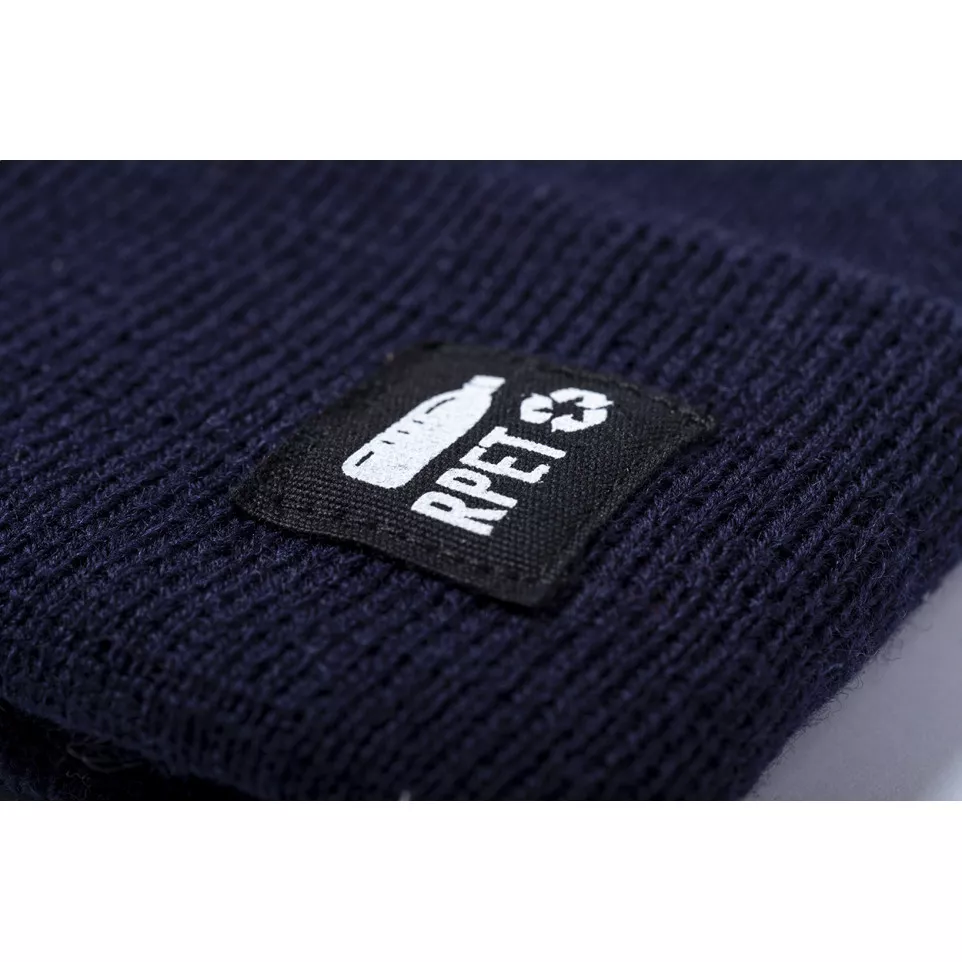Peaky bleu foncé  bonnet en rpet 