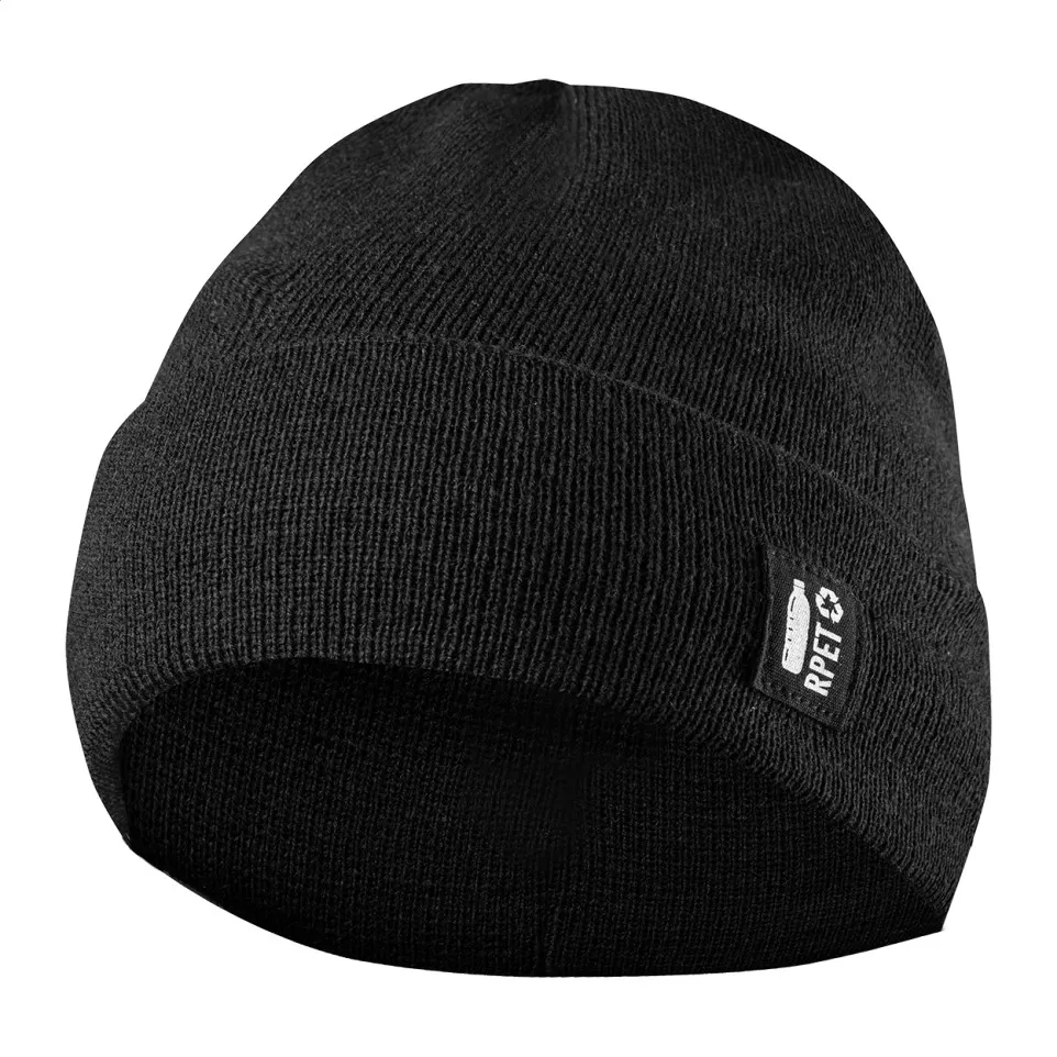 Peaky noir  bonnet en rpet 
