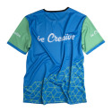 CreaSport zwart wit custom made sport T-shirt XXL
