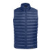Vespa bleu foncé  bodywarmer en rpet S