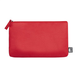 Vanitax red  RPET cosmetic bag 
