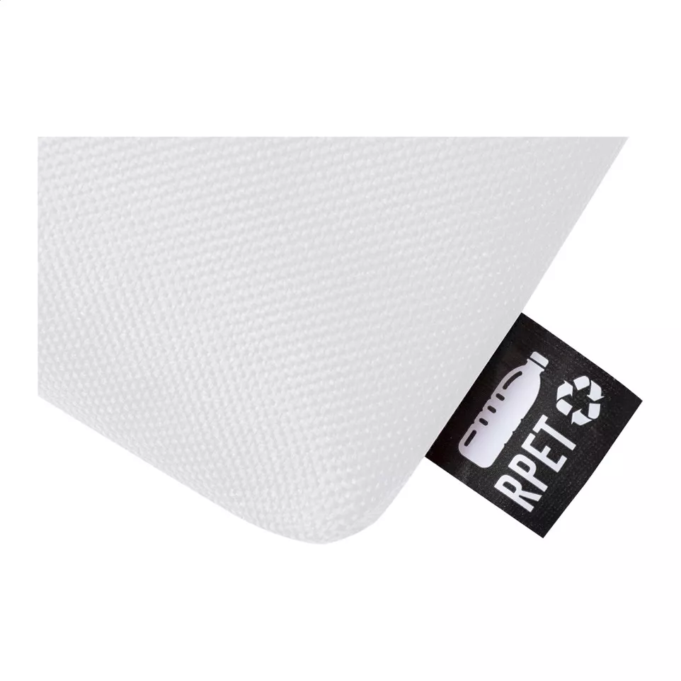 Vanitax wit  RPET-make-up tas 