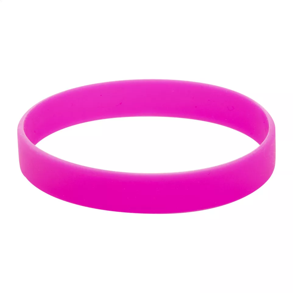 Wristy fuchsia  siliconen polsbandje 