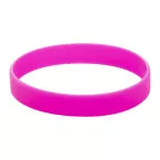 Wristy fuchsia  siliconen polsbandje 