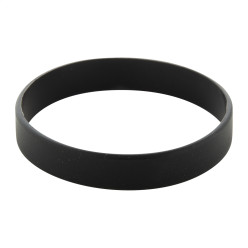 Wristy noir  bracelet silicone 