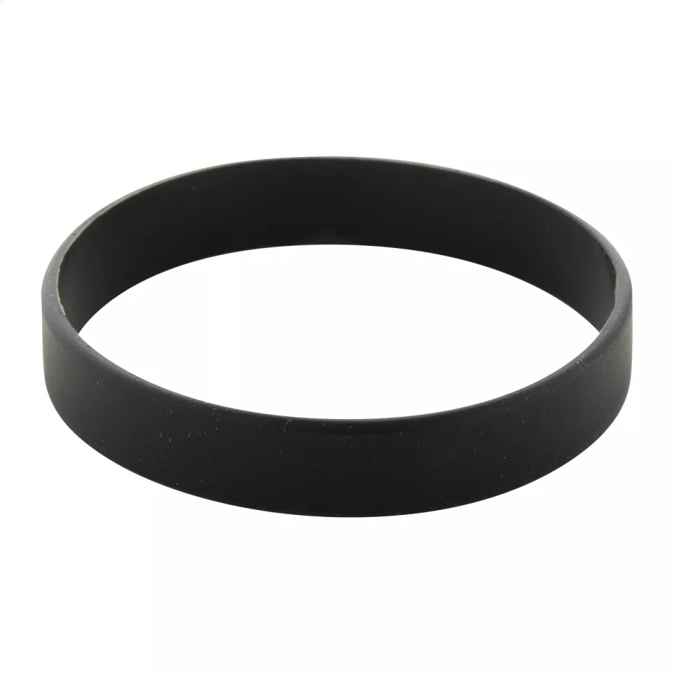 Wristy noir  bracelet silicone 