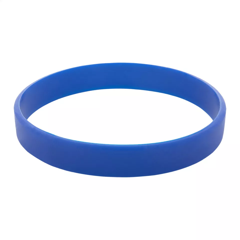 Wristy blauw  siliconen polsbandje 