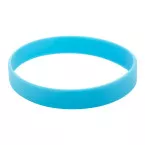 Wristy licht blauw  siliconen polsbandje 