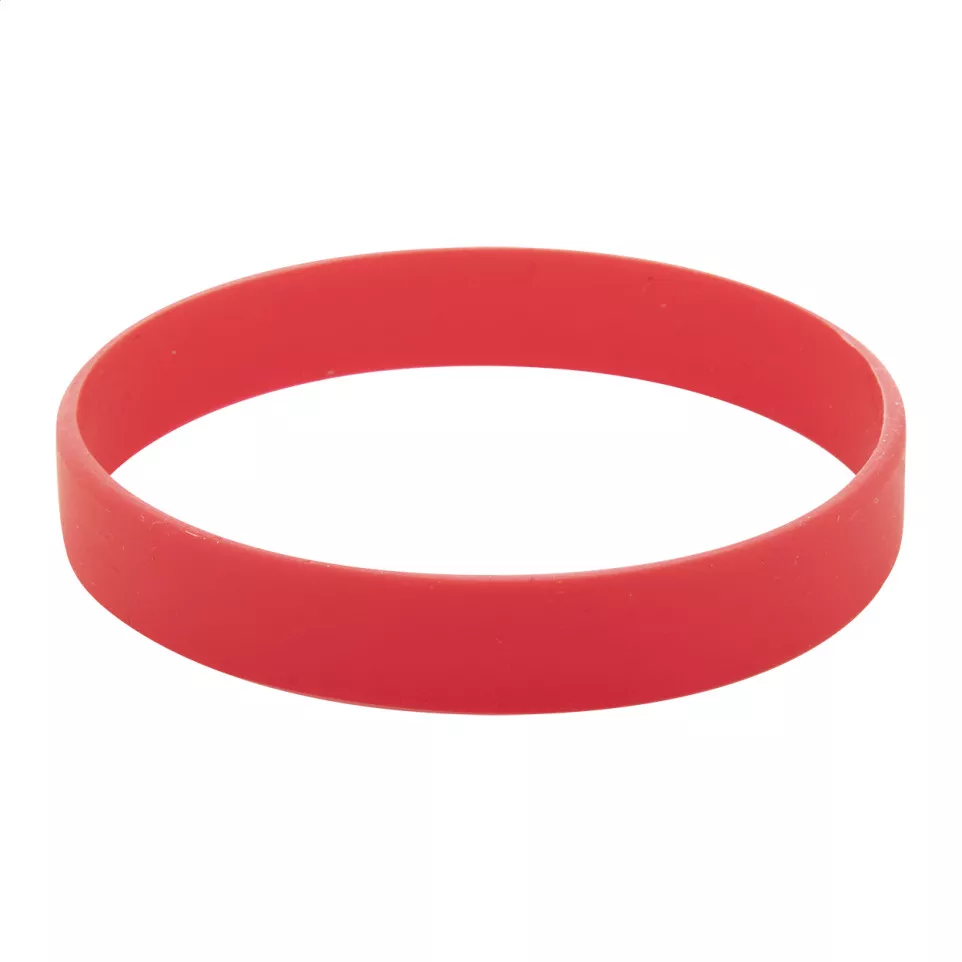 Wristy rood  siliconen polsbandje 