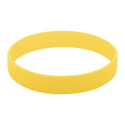 Wristy geel  siliconen polsbandje 