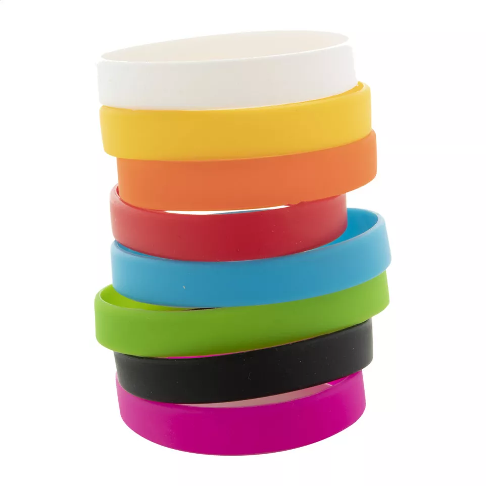 Wristy yellow  silicone wristband 