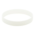Wristy white  silicone wristband 