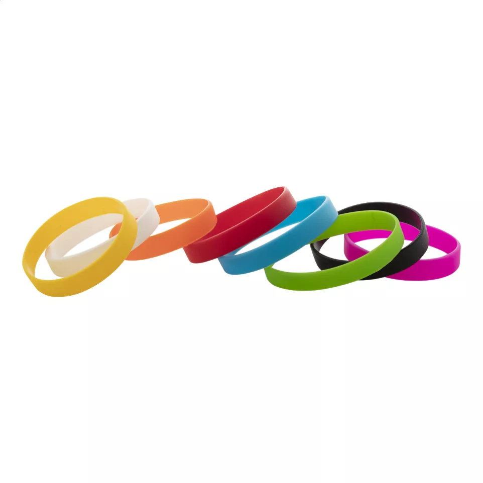 Wristy wit  siliconen polsbandje 