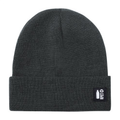 Peaky ash grey  RPET winter hat 