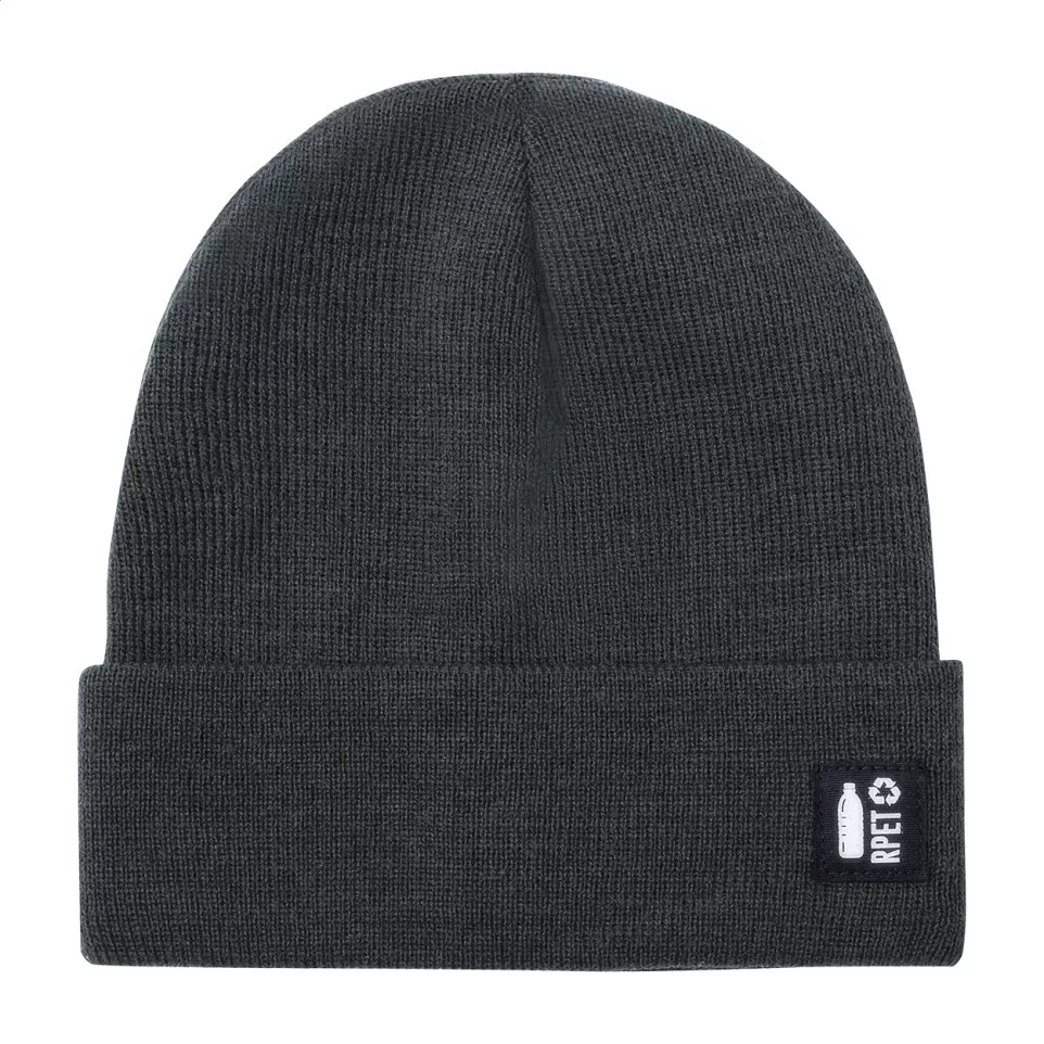 Peaky ash grey  RPET winter hat 
